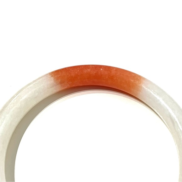 Vintage White and Orange Bracelet - Picture 3 of 3
